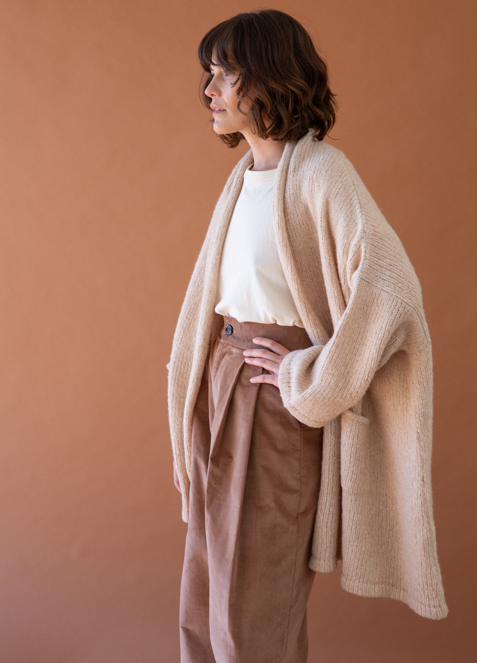 Atelier Delphine Haori Alpaca Coat