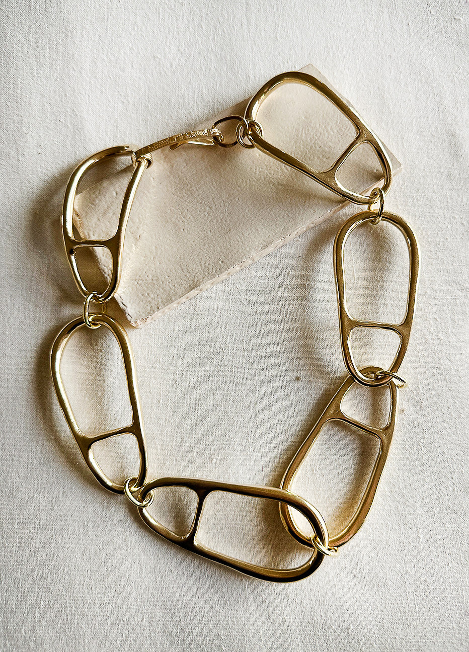 Lila Rice Luca Link Necklace