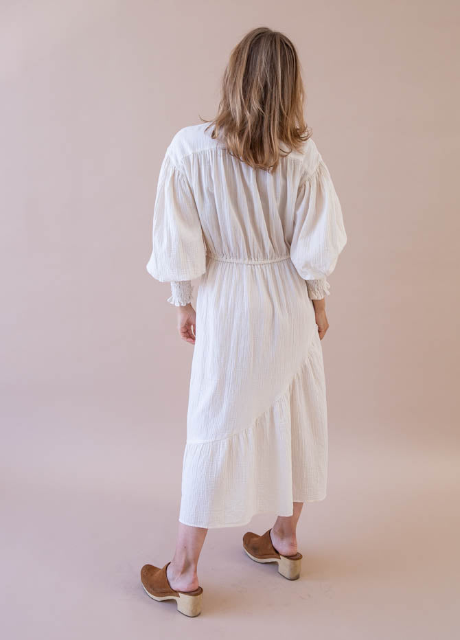 Atelier Delphine Cream Kohaku Dress