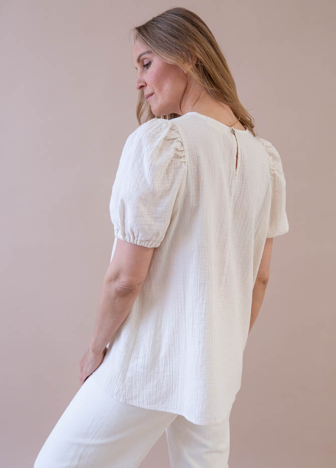 Atelier Delphine Cream Penelope Top