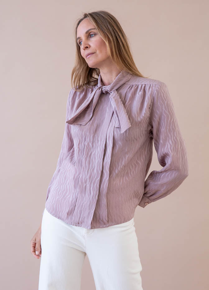 Silk Bow Top