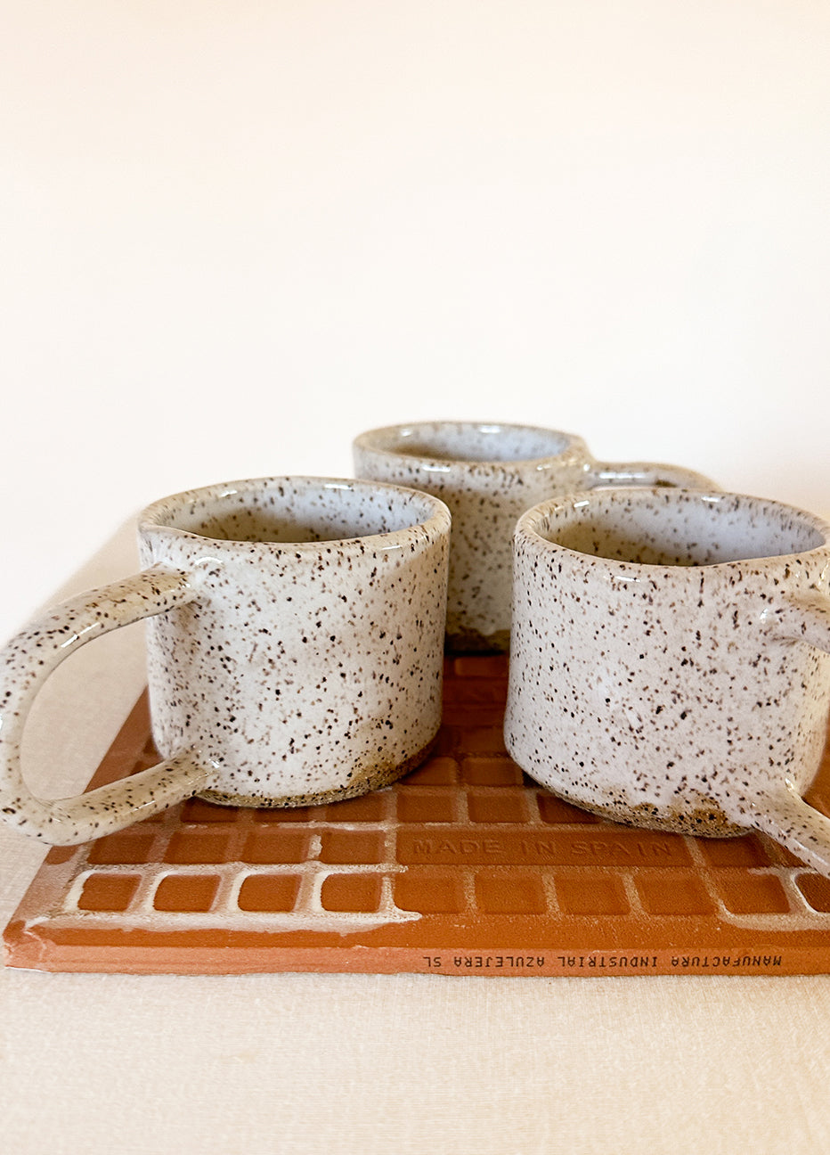 Wild Bower Speckled Espresso Mugs