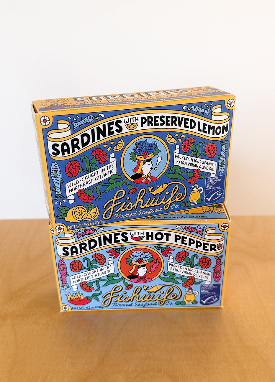 FishWife Sardines with Hot Pepper