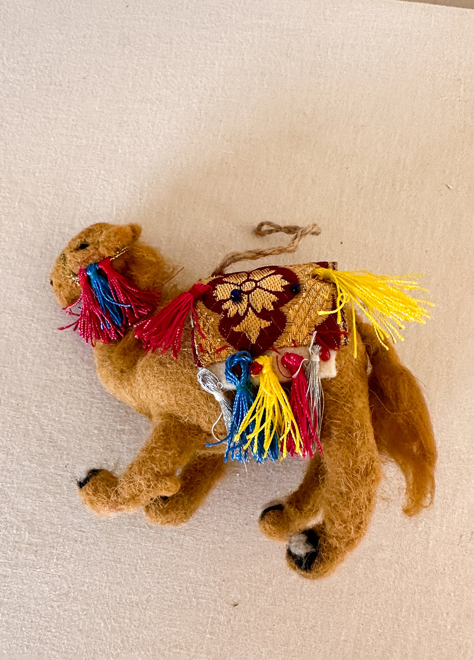 Silk Road Camel Ornament