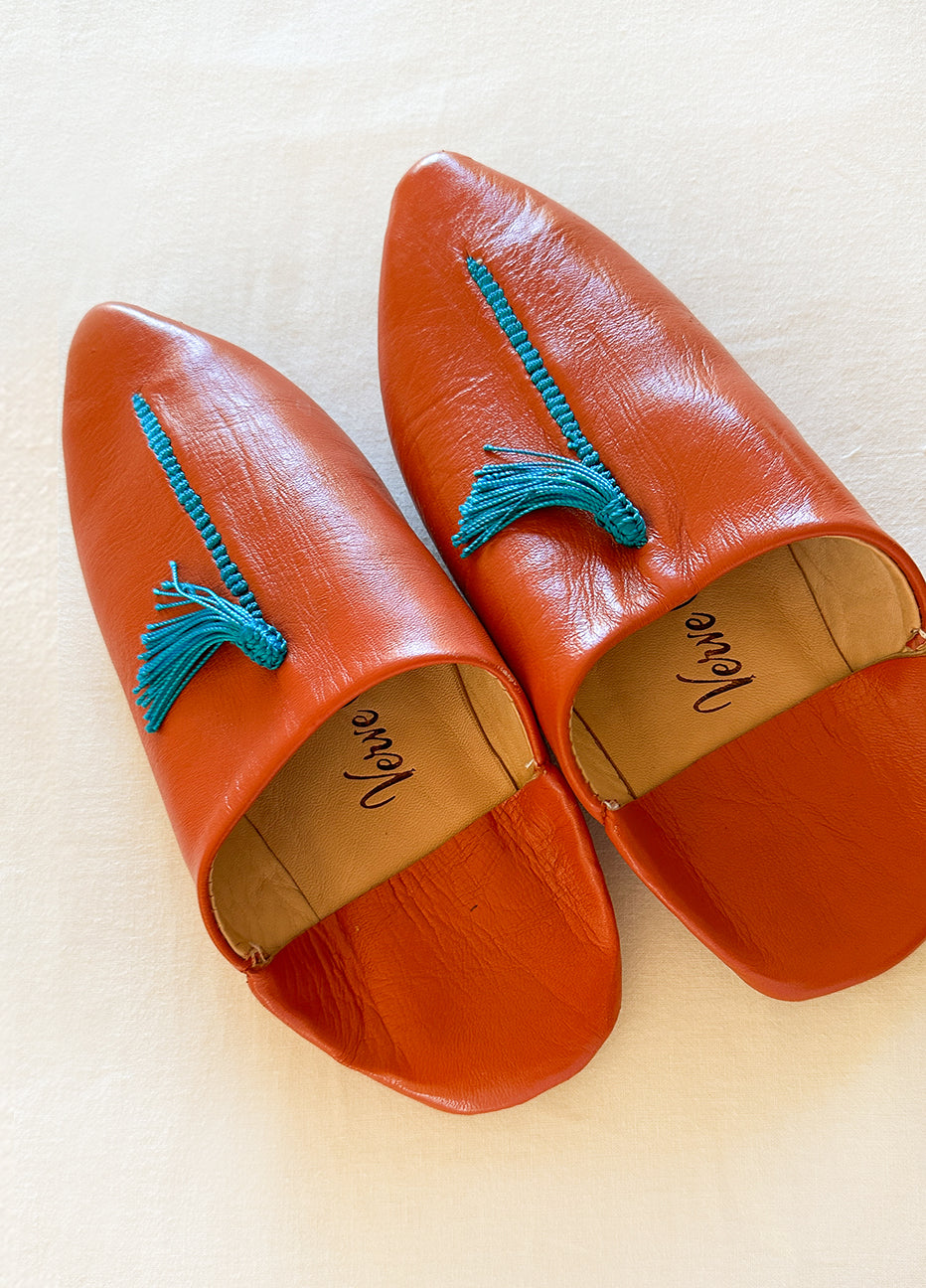 Moroccan Leather Slippers