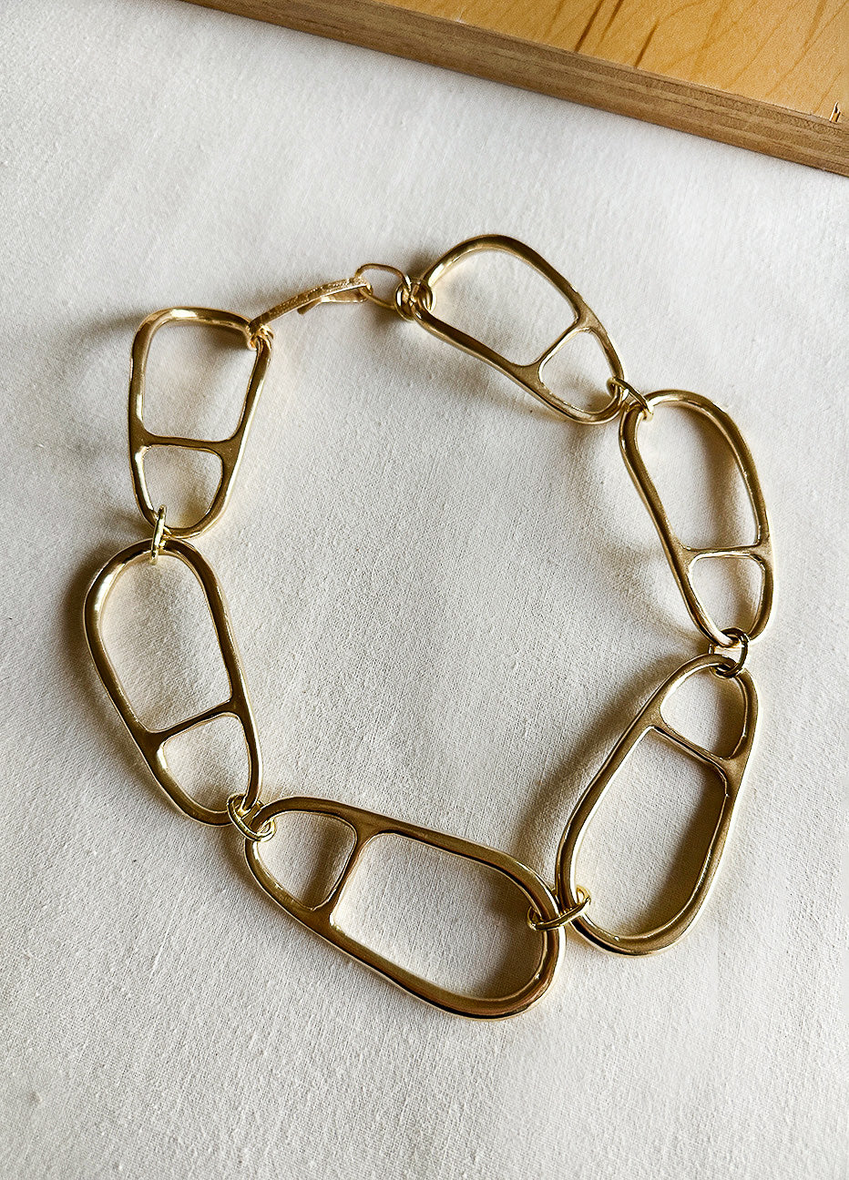 Lila Rice Luca Link Necklace
