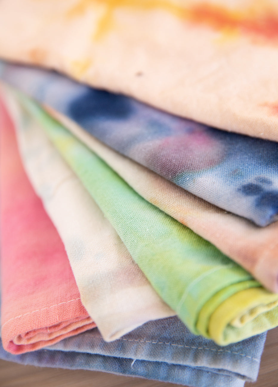 Naturally Dyed Tea Towels
