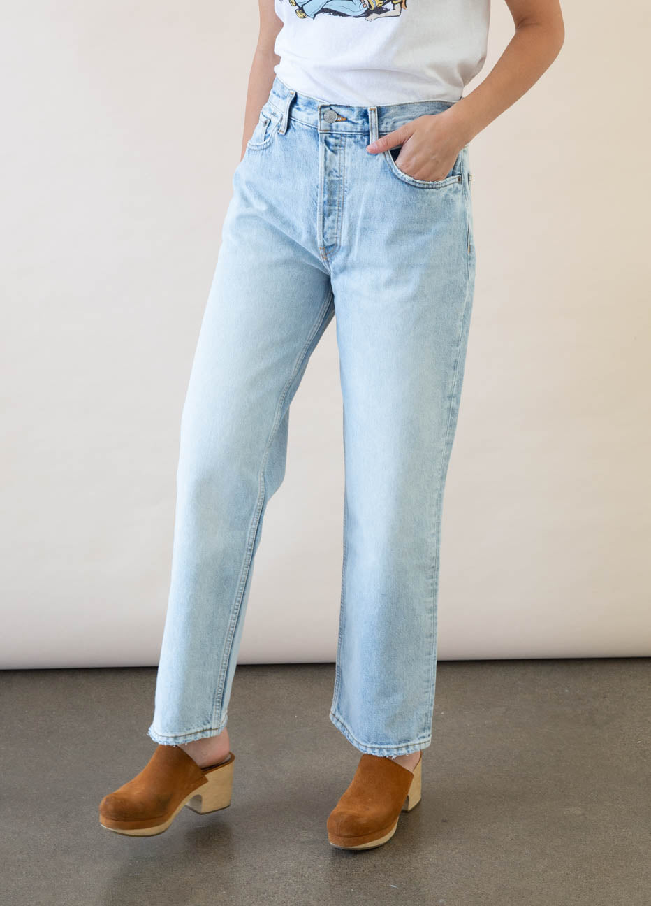 AllNeon Indie Aestésica Slim Brown Flare Jeans Y2K Vintage Solid High Waist  Moms Pants 90s Moda Demin De $120,81